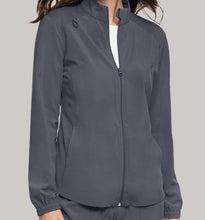 Load image into Gallery viewer, Women's Zip Front Scrub Jacket
