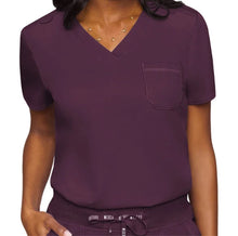 Load image into Gallery viewer, Touch by Med Couture
Women&#39;s One Pocket Tuck-In Scrub Top
